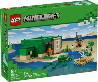 LEGO Minecraft 21254 Домик на Черепашьем пляже