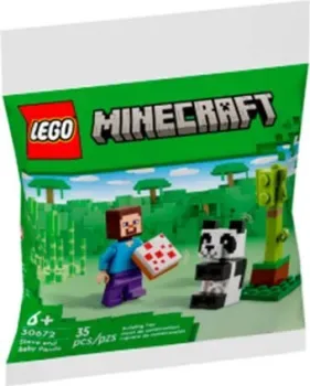 LEGO Minecraft 30672 Стив и малышка Панда