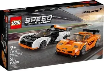 LEGO Speed Champions 76918 McLaren Solus GT и McLaren F1 LM