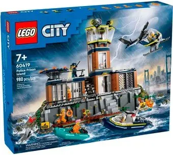 LEGO City 60419 Полицейская тюрьма на острове