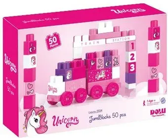 Dolu Unicorn JumBlocks 2554 (50 эл)