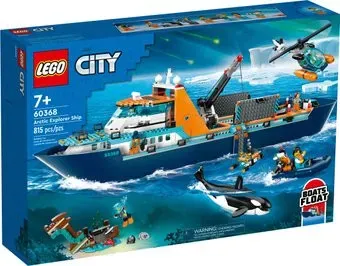 LEGO City 60368 Корабль Исследователь Арктики