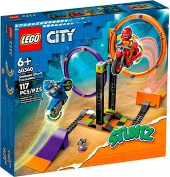 LEGO City 60360 Испытание каскадеров с вращением