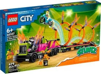 LEGO City 60357 Трюковый грузовик и огненное кольцо