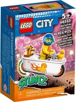 LEGO City 60333 Трюковой мотоцикл: ванна