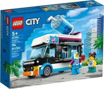 LEGO City 60384 Фургон для шейков Пингвин