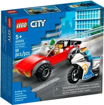 LEGO City 60392 Полицейская погоня на байке
