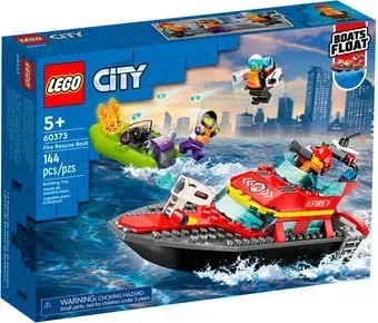 LEGO City 60373 Пожарная спасательная лодка