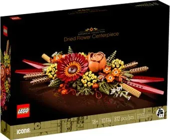 LEGO Icons 10314 Сухоцвет: центральная часть