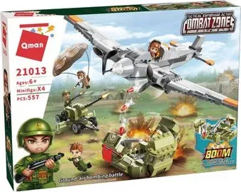 Qman Combat Zones 21013 Воздушная бомбардировка