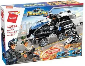 Qman Mine City 11014 Штурмовая операция