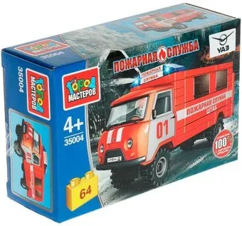 Город мастеров Пожарная служба SB-35004 UAZ-3909