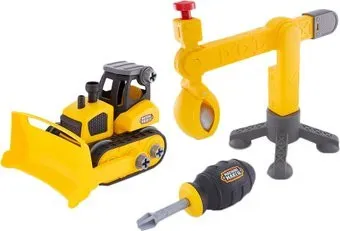 Nikko Junior Builder 40022 Construction Site - Bulldozer/Crane