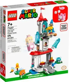 LEGO Super Mario 71407 Наряд Пич-кошки и Ледяная башня