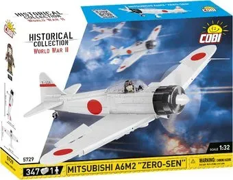 Cobi World War II 5729 Mitsubishi A6M2 Zero-Sen