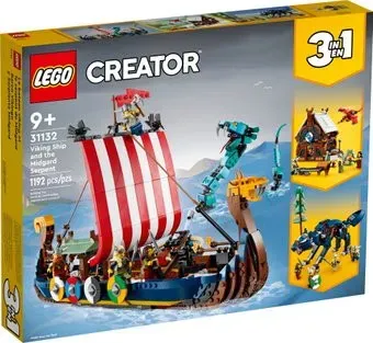 LEGO Creator 31132 Корабль викингов и Змей Мидгарда