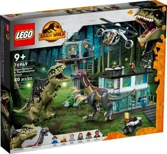 LEGO Jurassic World 76949 Атака гиганотозавра и теризинозавра