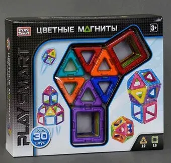 Play Smart Цветные магниты 2427