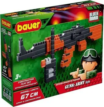 Bauer Block man 872 Автомат АК-47 и портативная рация