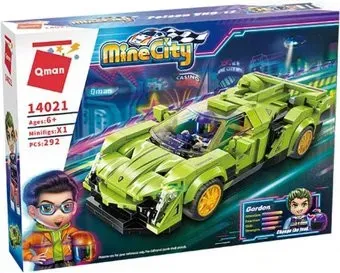 Qman Mine City 14021 Lamborghini Poison VNO-12