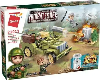 Qman CombatZones 21011 Рейд на джипе