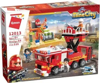 Qman Mine City 12013 FireLine rescue