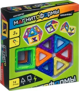 Bondibon Магнитоформы ВВ4401 (14 деталей)