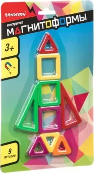 Bondibon Магнитоформы ВВ4405 9 мини-деталей