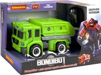 Bondibon ВВ5257 2 в 1 Мусоровоз-робот