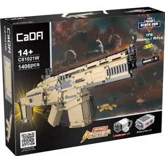 CaDa C81021W Scar Rifle