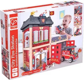 Hape E3023 City Fire Station