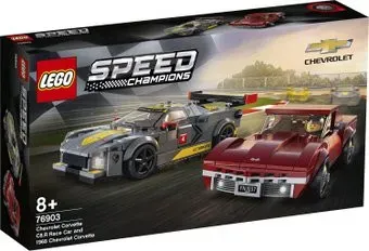 LEGO Speed Champions 76903 Chevrolet Corvette C8.R and 1968 Chevrolet