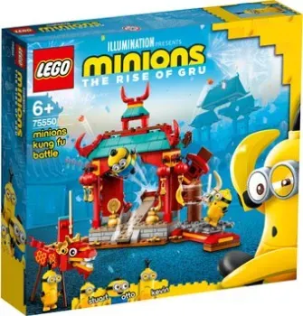 LEGO Minions 75550 Миньоны бойцы кунг-фу