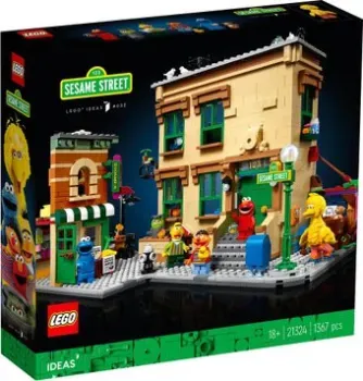LEGO Ideas 21324 Улица Сезам, 123