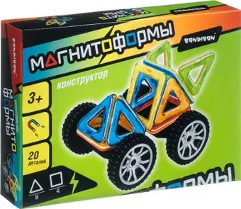 Bondibon Магнитоформы ВВ4403 (20 деталей)