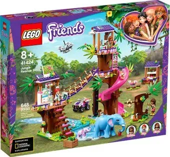 LEGO Friends 41424 Джунгли: штаб спасателей