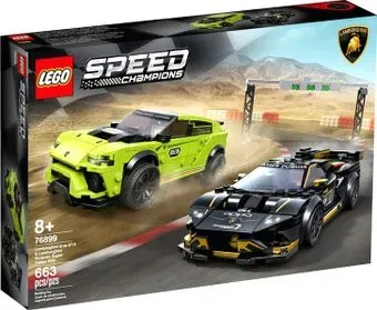 LEGO Speed Champions 76899 Lamborghini Urus ST-X и Huracan EVO