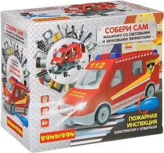 Bondibon Собирай и Играй Пожарная инспекция ВВ4155