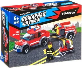 Bondibon Пожарная Служба. Машина с прицепом ВВ3660