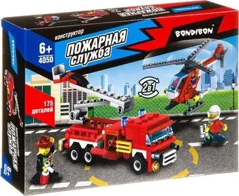 Bondibon Пожарная Служба. Вертолет. Машина ВВ4050