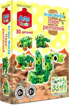 Знаток Artec Blocks Парк рептилий
