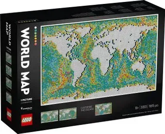 LEGO Art 31203 Карта мира