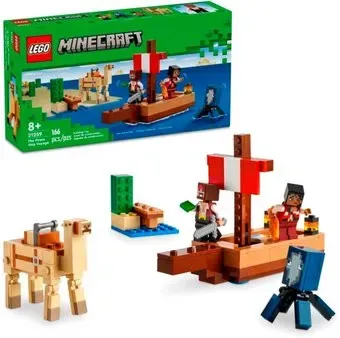 LEGO Minecraft 21259 Путешествие на пиратском корабле