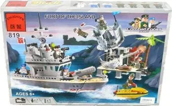 Enlighten 819 Военный корабль и форт