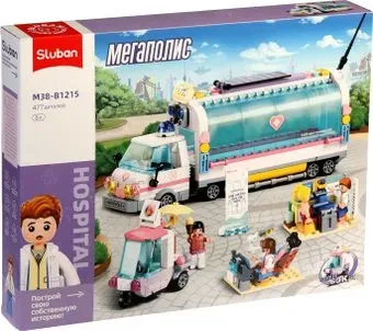 Sluban Мегаполис Скорая помощь M38-B1215 10890988