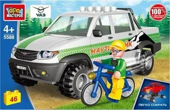 Город мастеров Uaz Pickup SB-5588 (46эл)