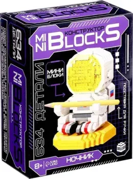 Unicon Ночник. Mini Blocks. Космонавт MY97017 10702978 (634эл)