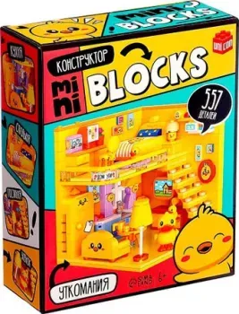 Unicon Mini Blocks. Уткомания 21279 10702981 (557эл)