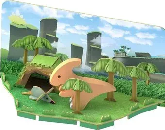 Halftoys Dino Пара с диорамой HD006