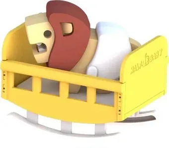 Halftoys Baby Animal Лев HAB001